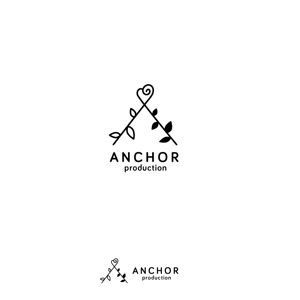 marutsuki (marutsuki)さんの映像制作会社 『ANCHOR production』のロゴへの提案