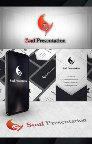 株式会社イーネットビズ (e-nets)さんの企業ロゴ「Soul Presentation」のロゴ作成への提案