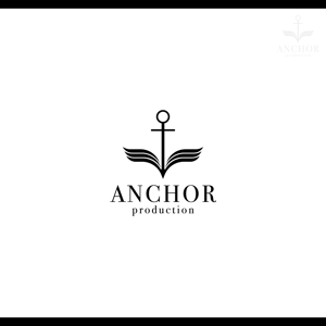 konamaru (konamaru)さんの映像制作会社 『ANCHOR production』のロゴへの提案