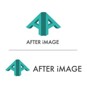設計デザイナー・エンジニア/修正無制限 (designerRee)さんのイベント系CG映像制作スタジオ「Afterimage」のロゴへの提案