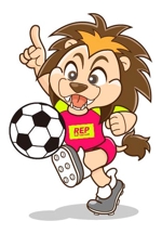 ナミ (takenoko_mail)さんのライオンのマスコットキャラクター サッカースクールへの提案