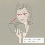 r_s2017 (r_s2017)さんのメガネの掛け方イラストへの提案