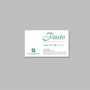 坂本くん (Hana-chan)さんのレストラン部門「Pasto」の名刺デザインへの提案