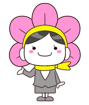 村松大二朗 (nuruko40)さんのかわいい花をモチーフにしたキャラクターデザインへの提案