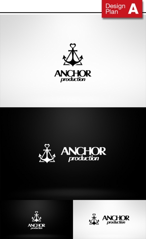 DaemDesign (Daem)さんの映像制作会社 『ANCHOR production』のロゴへの提案