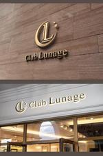  chopin（ショパン） (chopin1810liszt)さんのナイトクラブ　Club　Lunage（ルナージュ）の看板（ロゴ）デザインへの提案