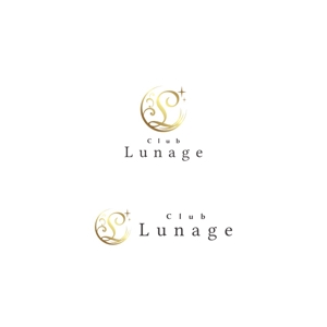 Yolozu (Yolozu)さんのナイトクラブ　Club　Lunage（ルナージュ）の看板（ロゴ）デザインへの提案