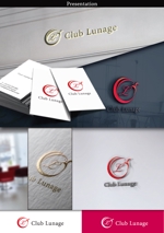 hayate_design ()さんのナイトクラブ　Club　Lunage（ルナージュ）の看板（ロゴ）デザインへの提案