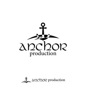 M+DESIGN WORKS (msyiea)さんの映像制作会社 『ANCHOR production』のロゴへの提案