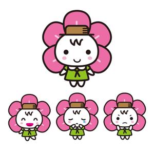 IKOHS DESIGN (ikohs-design)さんのかわいい花をモチーフにしたキャラクターデザインへの提案