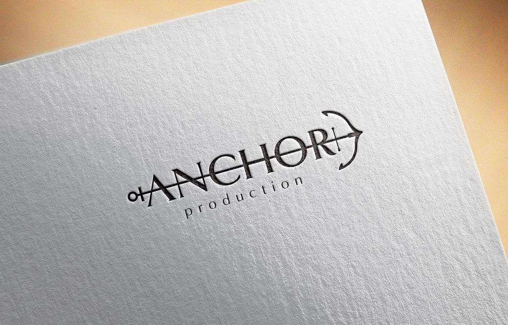 映像制作会社 『ANCHOR production』のロゴ