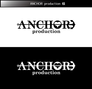 FISHERMAN (FISHERMAN)さんの映像制作会社 『ANCHOR production』のロゴへの提案