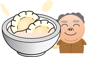 icchi (t_chikawa)さんの水餃子専門店のロゴイラストの依頼です。への提案