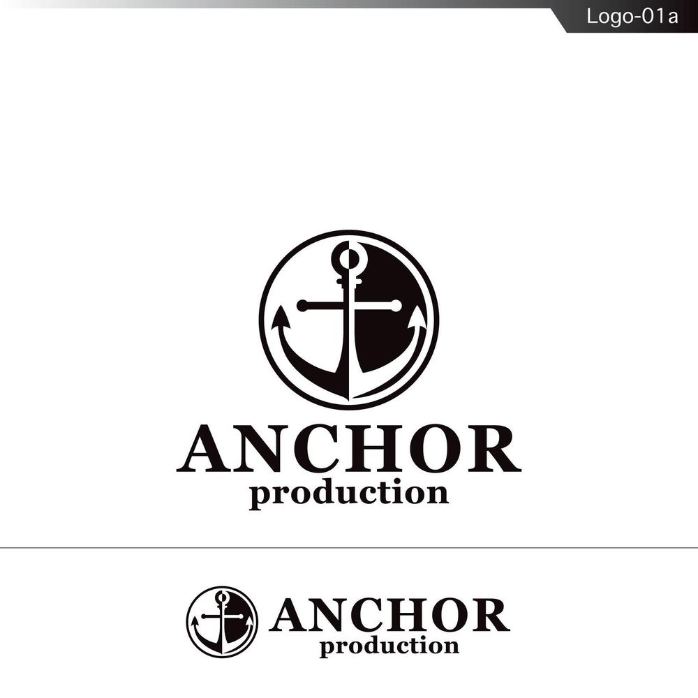 映像制作会社 『ANCHOR production』のロゴ