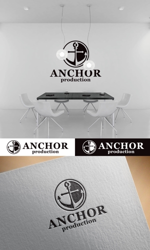 fs8156 (fs8156)さんの映像制作会社 『ANCHOR production』のロゴへの提案