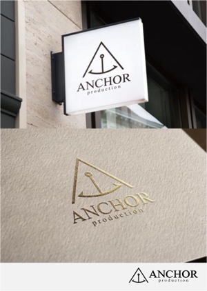 drkigawa (drkigawa)さんの映像制作会社 『ANCHOR production』のロゴへの提案