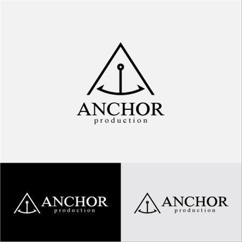 映像制作会社 『ANCHOR production』のロゴ