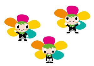 marukei (marukei)さんのかわいい花をモチーフにしたキャラクターデザインへの提案