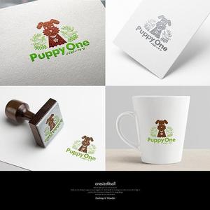 onesize fit’s all (onesizefitsall)さんのペット関係製品のブランドの「パピーワン(Puppy One)」ロゴへの提案