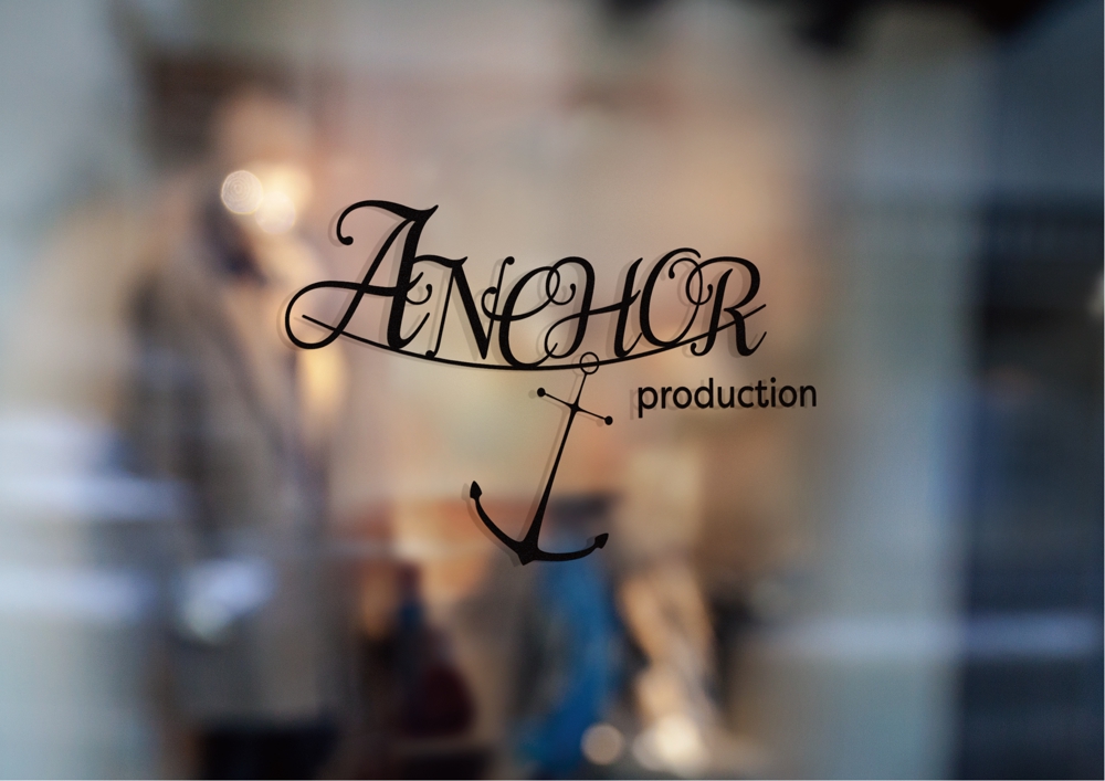 映像制作会社 『ANCHOR production』のロゴ