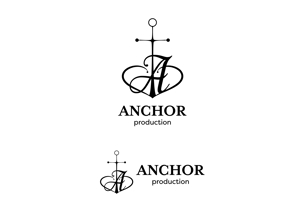 mogu ai (moguai)さんの映像制作会社 『ANCHOR production』のロゴへの提案