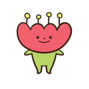 ygagarin (ygagarin)さんのかわいい花をモチーフにしたキャラクターデザインへの提案