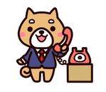 しもつき (shimotuki)さんの柴犬（社長犬）のキャラクターデザインへの提案