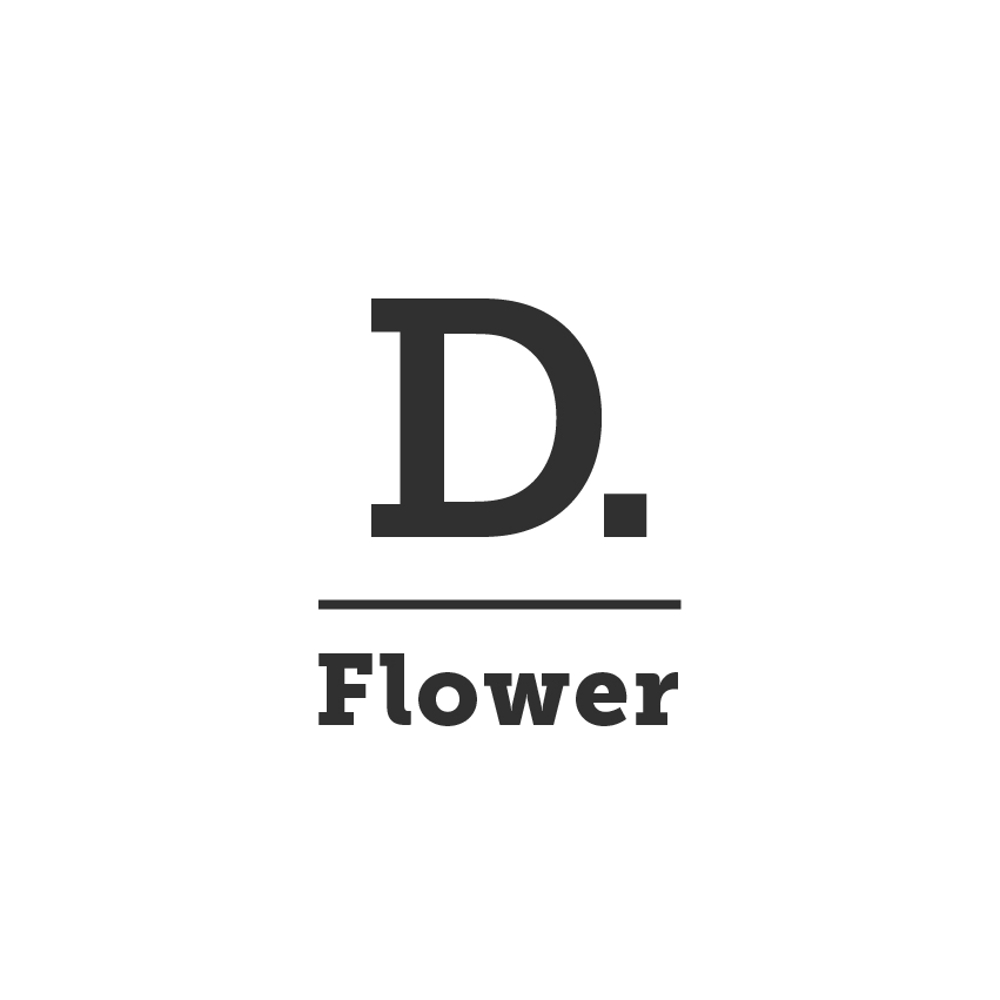 お花屋さんのロゴ