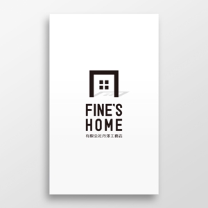 doremi (doremidesign)さんの注文住宅専門の工務店「FINE'S HOME」のロゴへの提案