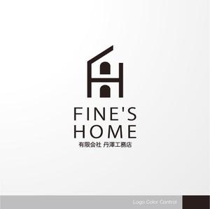 ＊ sa_akutsu ＊ (sa_akutsu)さんの注文住宅専門の工務店「FINE'S HOME」のロゴへの提案