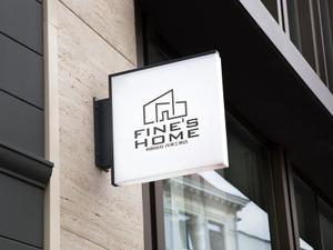 sriracha (sriracha829)さんの注文住宅専門の工務店「FINE'S HOME」のロゴへの提案