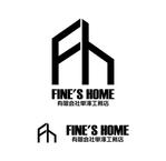 MacMagicianさんの注文住宅専門の工務店「FINE'S HOME」のロゴへの提案