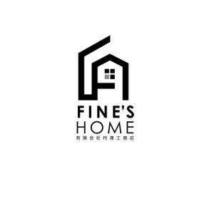 Hagemin (24tara)さんの注文住宅専門の工務店「FINE'S HOME」のロゴへの提案