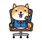 pin (pin_ke6o)さんの柴犬（社長犬）のキャラクターデザインへの提案