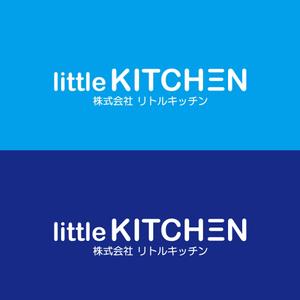 stack (stack)さんの飲食店舗プロデュース、飲食専門人材派遣会社のロゴ制作です  littleKITCHEN. リトルキッチンへの提案