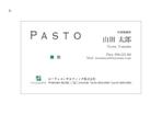 musubi  design (0921yuriko)さんのレストラン部門「Pasto」の名刺デザインへの提案