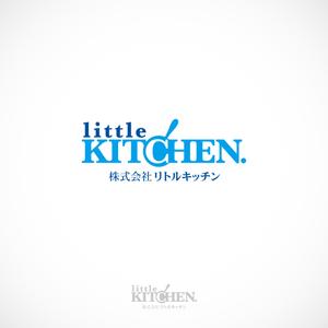 BLOCKDESIGN (blockdesign)さんの飲食店舗プロデュース、飲食専門人材派遣会社のロゴ制作です  littleKITCHEN. リトルキッチンへの提案