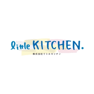 groove5bさんの飲食店舗プロデュース、飲食専門人材派遣会社のロゴ制作です  littleKITCHEN. リトルキッチンへの提案