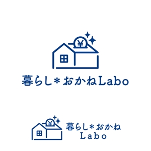 m_mtbooks (m_mtbooks)さんの家を建てたい人の相談窓口「暮らし＊おかねLabo」のロゴへの提案