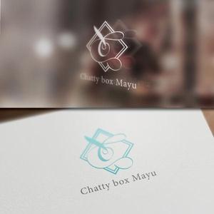 late_design ()さんのネイルサロン(&レザーデコ) 「 Chatty box Mayu 」 のロゴマークへの提案