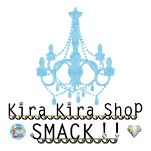 Bertheさんの「Kira Kira Shop  SMACK !!」のロゴ作成への提案