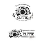 delicious (delicious-design)さんのフラワーアレンジメント「CLYTIE(クリティエ)」のロゴへの提案