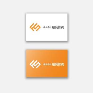 D.R DESIGN (Nakamura__)さんの新聞社関連企業「株式会社福岡即売」のロゴへの提案
