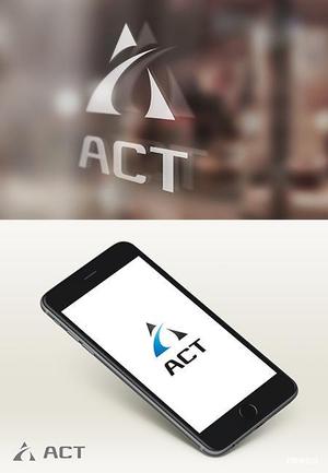Mr-P (Mr-P)さんのコンサルティング会社「株式会社ACT」のロゴ製作への提案