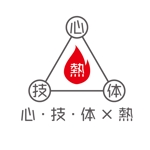 Northern Raven (mameg)さんの企業の人材理念の【心・技・体・熱】の理念ロゴへの提案