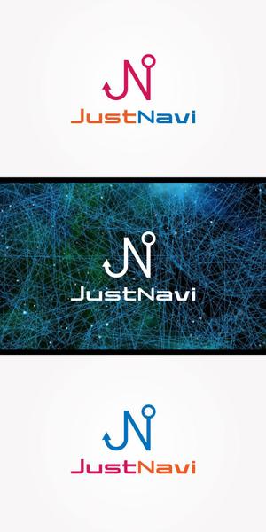 red3841 (red3841)さんのポータルサイト「JustNavi」のロゴ作成への提案