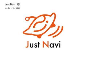 TET (TetsuyaKanayama)さんのポータルサイト「JustNavi」のロゴ作成への提案