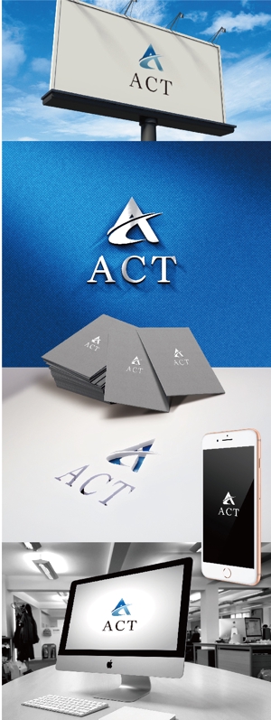 k_31 (katsu31)さんのコンサルティング会社「株式会社ACT」のロゴ製作への提案