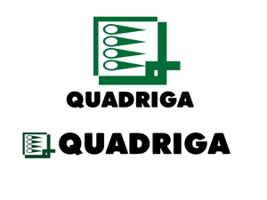 eiri (eirikun)さんの「QUADRIGA」のロゴ作成への提案