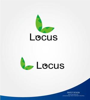 invest (invest)さんの学生（小～高）向け英語塾「Locus／ローカス」のロゴへの提案